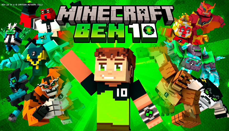 Actualización Caves & Cliffs de Minecraft y nuevo DLC de Ben 10