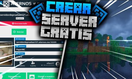 como crear un servidor de minecraft en aternos