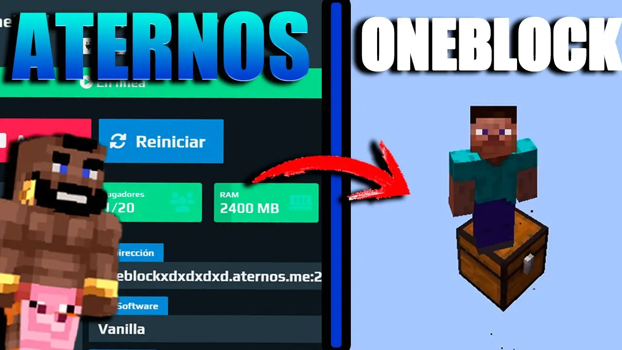 Cómo Crear un Servidor OneBlock en Aternos: La Guía Definitiva