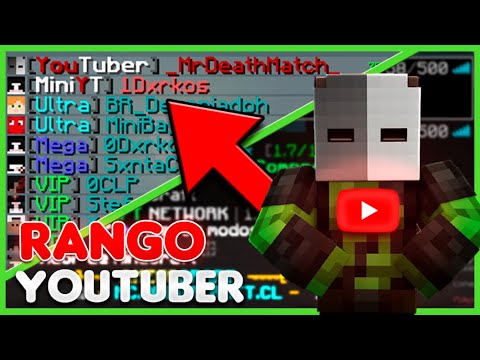 Cómo Tener el Rango YouTuber en Cualquier Servidor de Minecraft