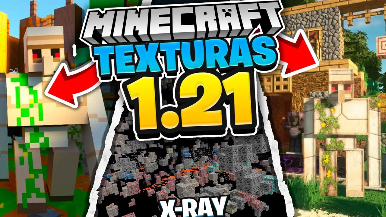 TOP 10 TEXTURE PACKS PARA MINECRAFT 1.21 SIN LAG