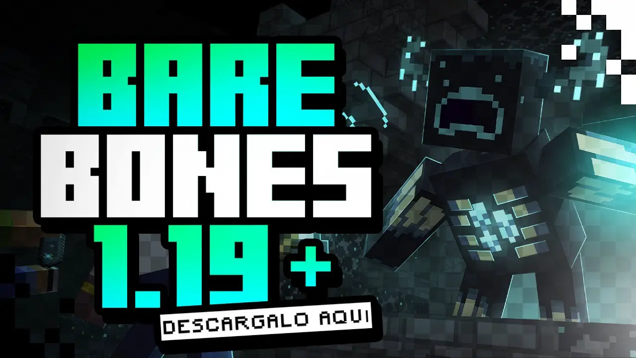 Bare Bones para MINECRAFT 1.19