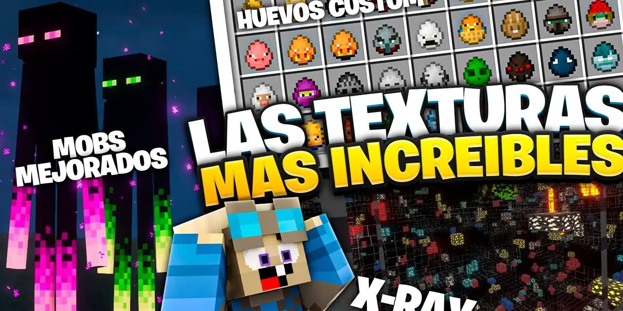 Descubre las 20 Mejores Texturas Útiles para Minecraft 1.20