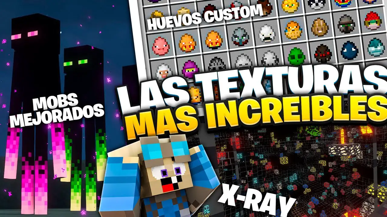 Descubre las 20 Mejores Texturas Útiles para Minecraft 1.20