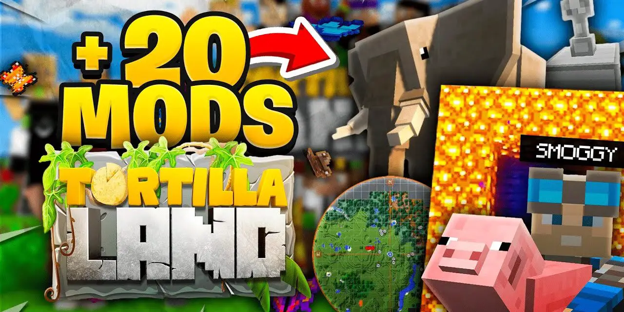 TOP 20 MODS de TORTILLALAND para Minecraft