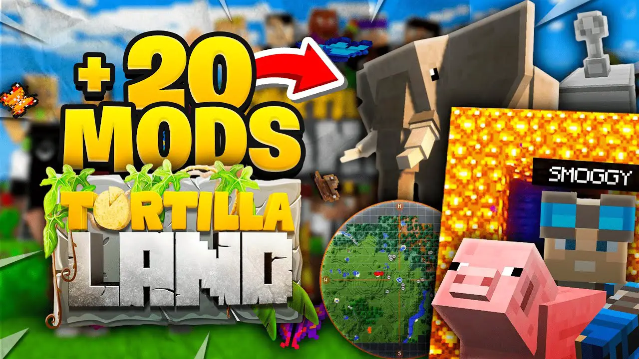 TOP 20 MODS de TORTILLALAND para Minecraft