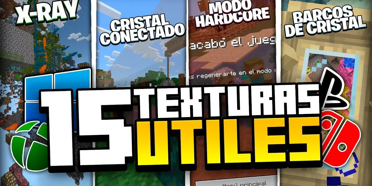 Top 15 Textures Útiles para Minecraft 1.19 Sin Lag: