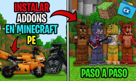 como instalar addons en minecraft pe