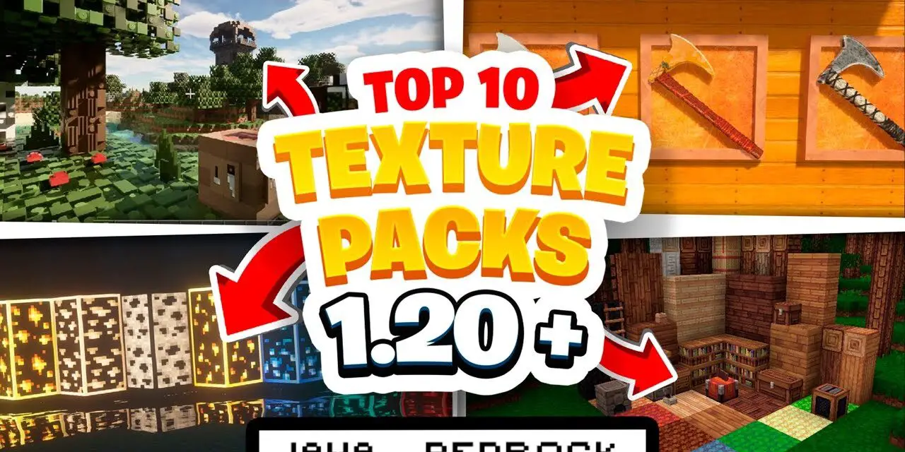Top 10 Texture Packs para Minecraft 1.20 Actualizados 