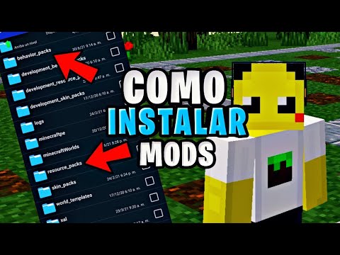 Como instalar mods en minecraft pe