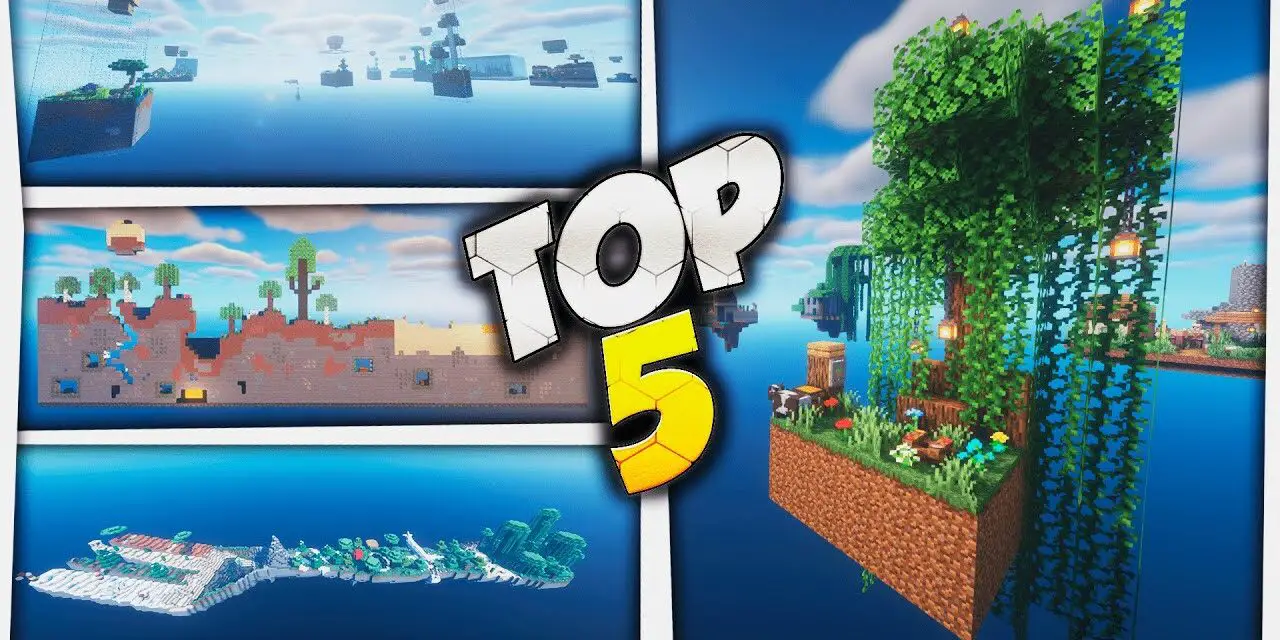 TOP 5 Mapas Survival para Minecraft Java