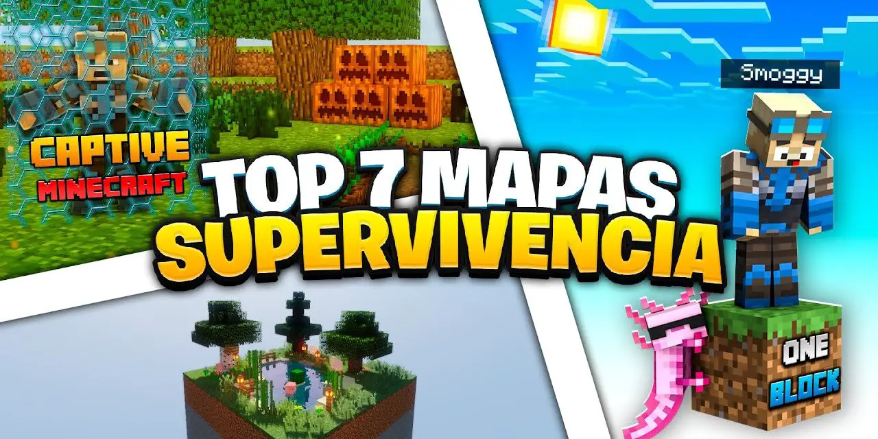 Descubre los Mejores Mapas de Supervivencia para Minecraft Java