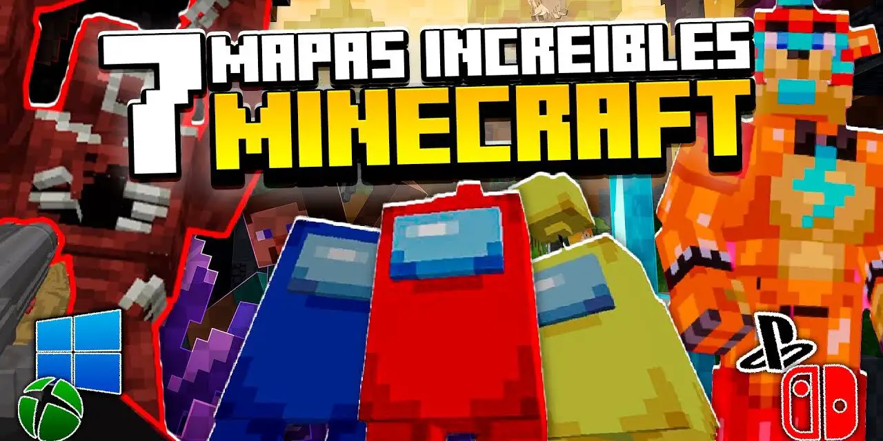TOP 7 Mejores Mapas para Minecraft PE