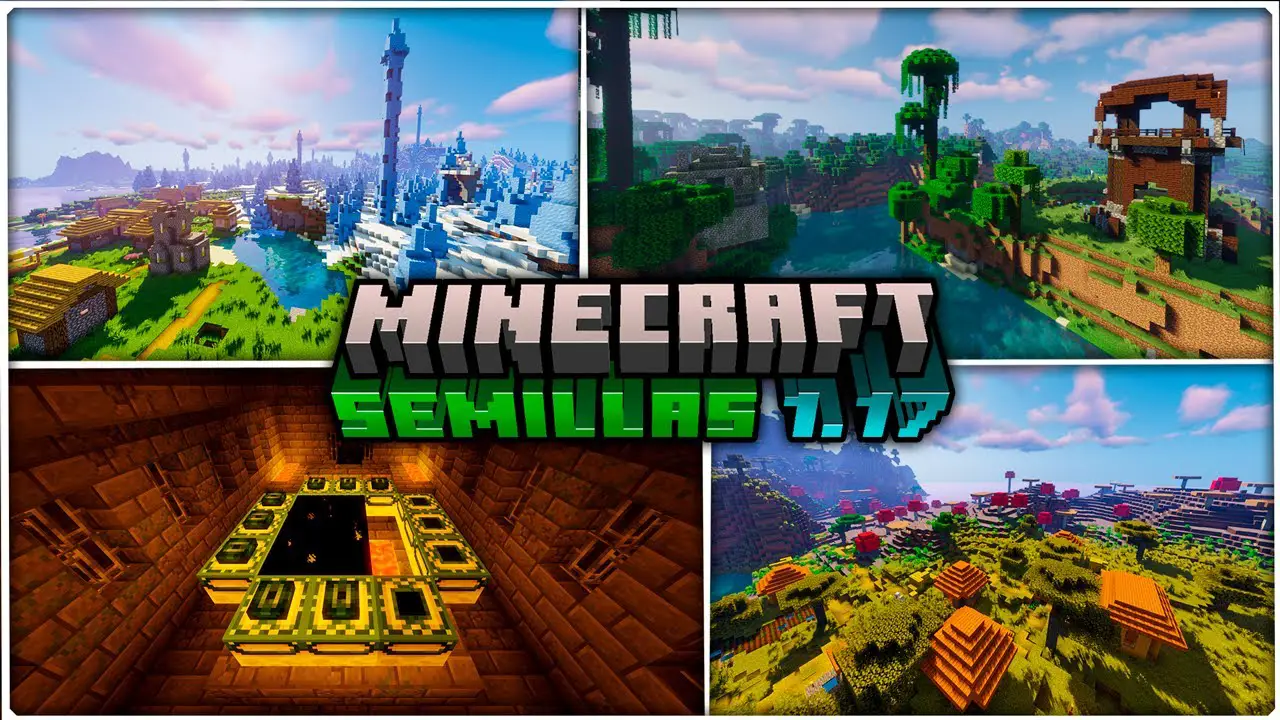 TOP 5 SEEDS MINECRAFT 1.17 – 1.17.1: Descubre las Mejores Semillas para tu Aventura