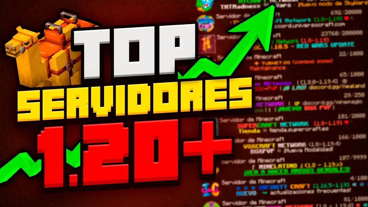 Los Top 10 Mejores Servidores de Minecraft 1.20