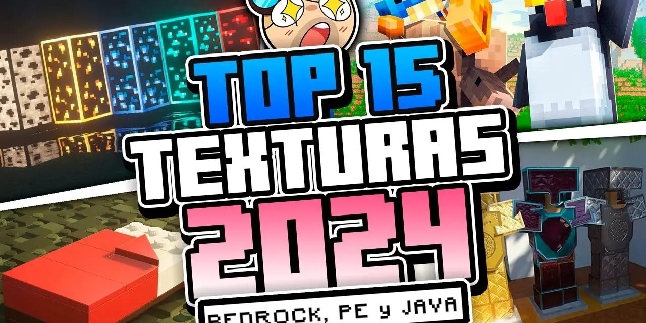 TOP 15 TEXTURE PACKS PARA MINECRAFT 1.20 SIN ERRORES