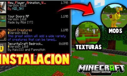 como instalar texturas en minecraft pe