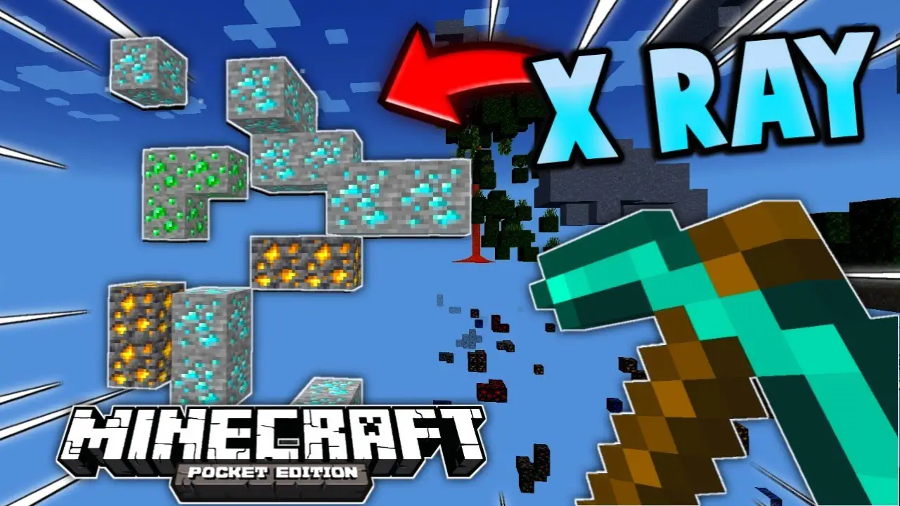 como instalar xray en minecraft pe
