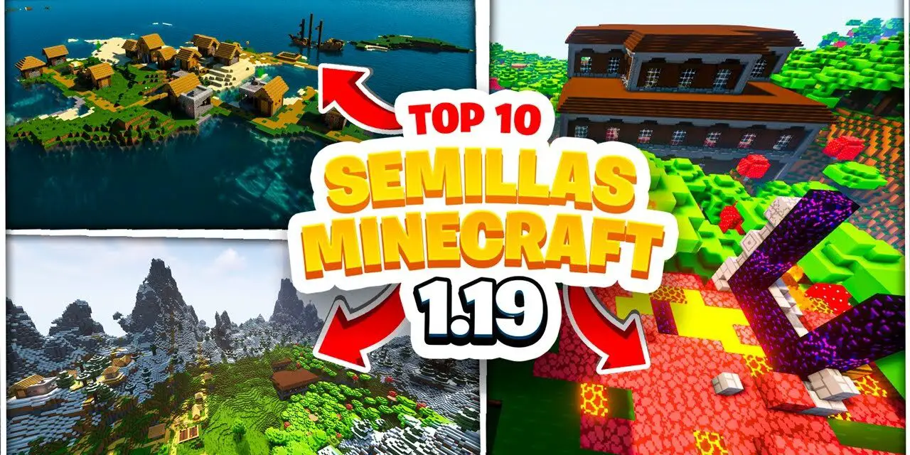 Top 10+1 SEMILLAS de MINECRAFT 1.19+ para JAVA y BEDROCK