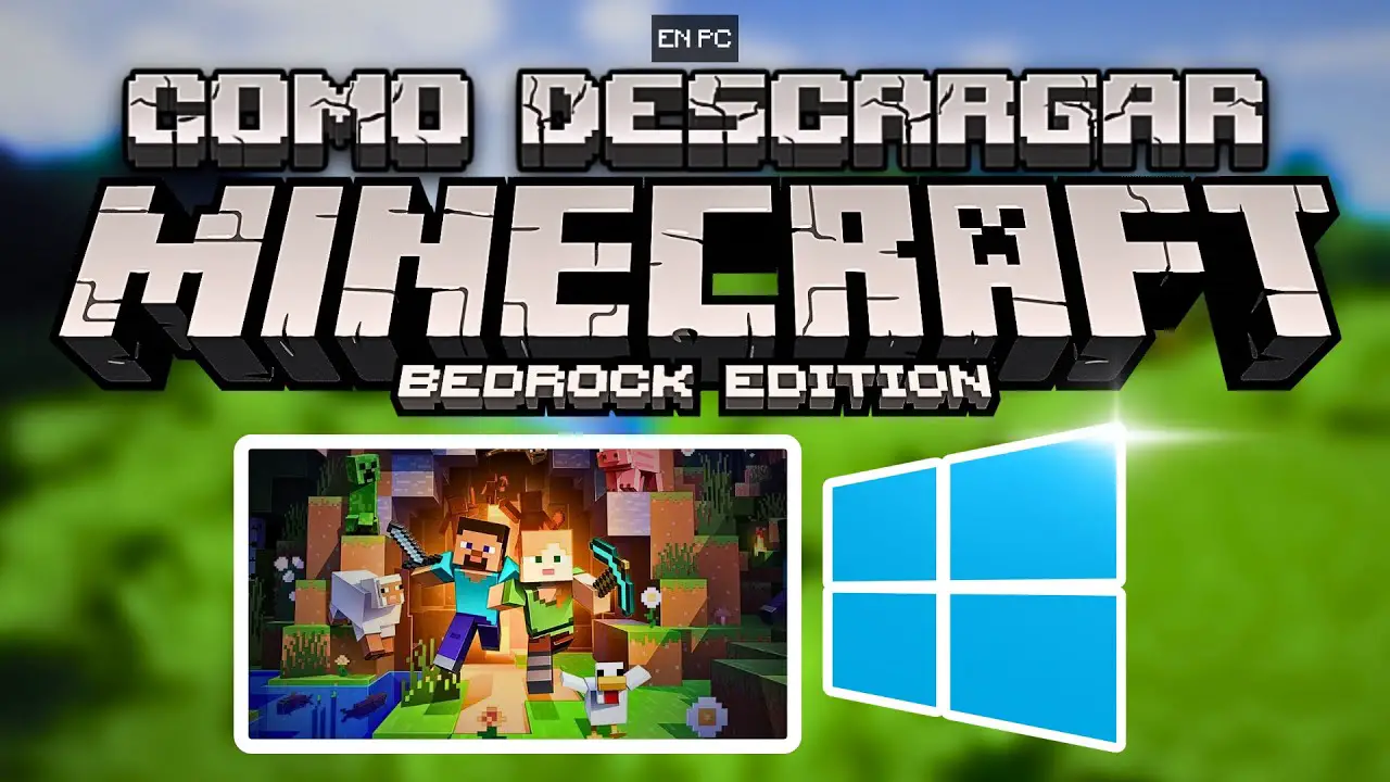 Cómo Instalar Minecraft Bedrock en PC Windows 10/11 | Método Fácil y Gratis