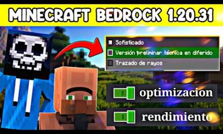 Mejora de Rendimiento: Minecraft Bedrock 1.21