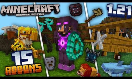 15 MEJORES ADDONS SURVIVAL para MINECRAFT PE 1.21