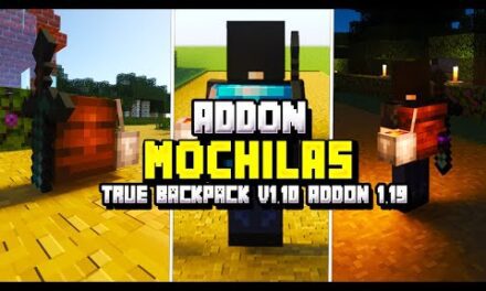 Descargar Addon de Mochilas para Minecraft PE 1.19