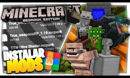 Cómo INSTALAR MODS Y ADDONS FÁCIL en MINECRAFT PE 1.19 a 1.21