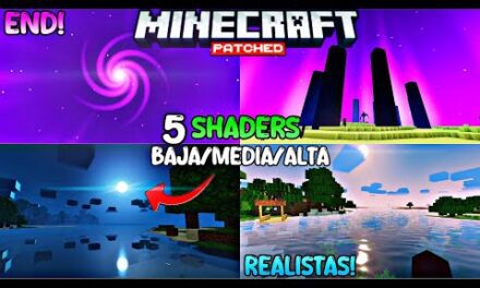 5 MEJORES y MÁS OPTIMIZADOS SHADERS para MINECRAFT PE 1.20