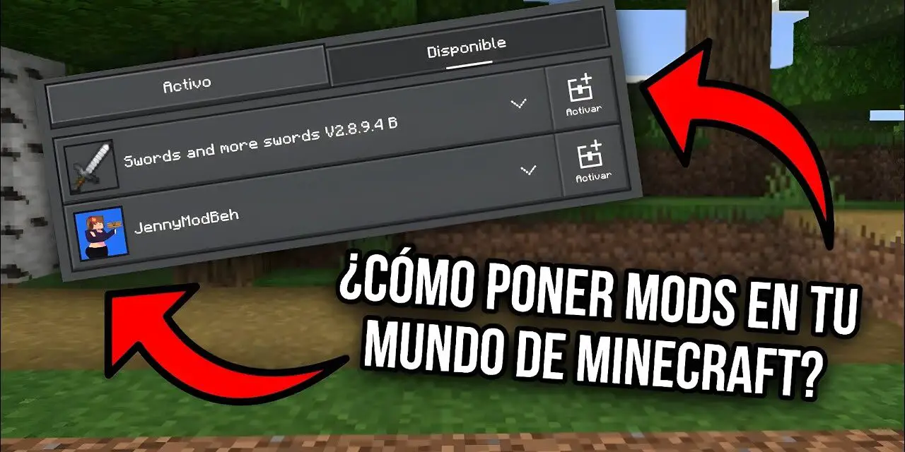 Cómo Poner Mods en Tu Mundo de Minecraft Bedrock 1.21 | Android