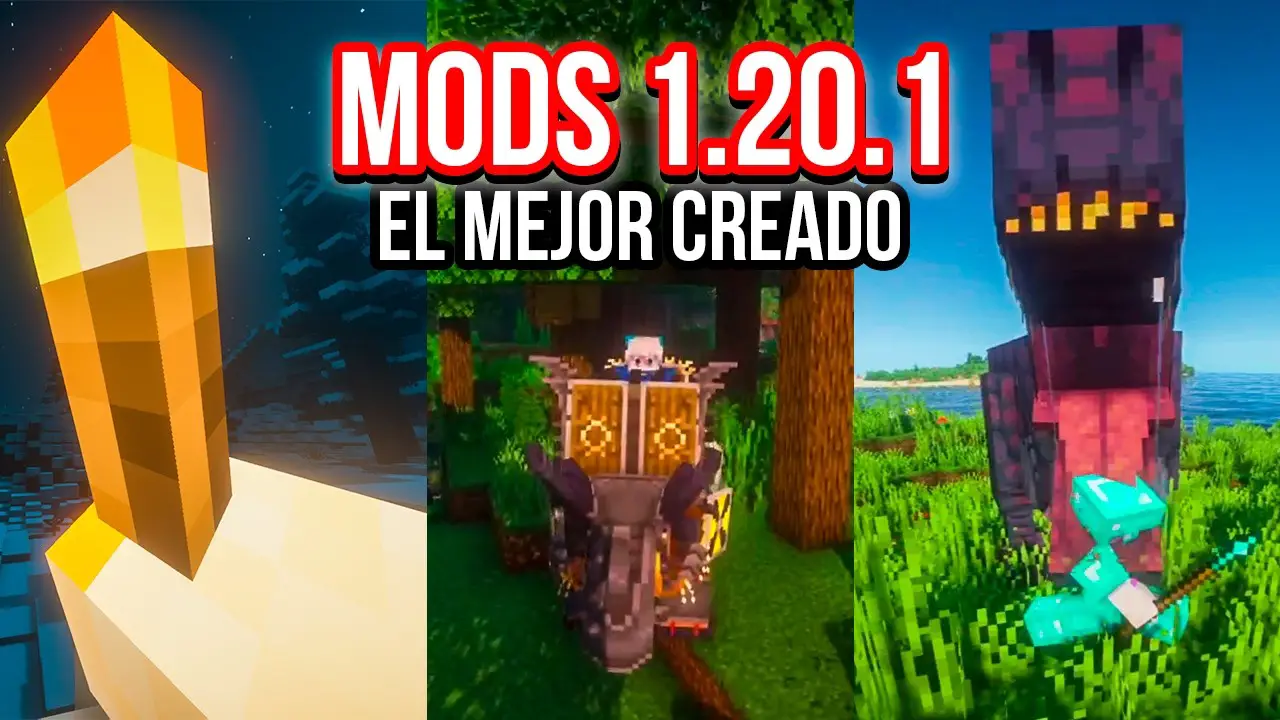 20 MODS que TRANSFORMAN MINECRAFT con DINOSAURIOS