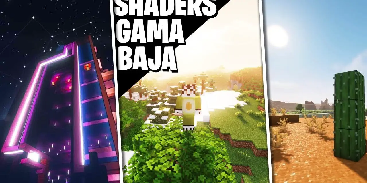 Shaders para Minecraft Gama Baja: Mejora tu Experiencia de Juego