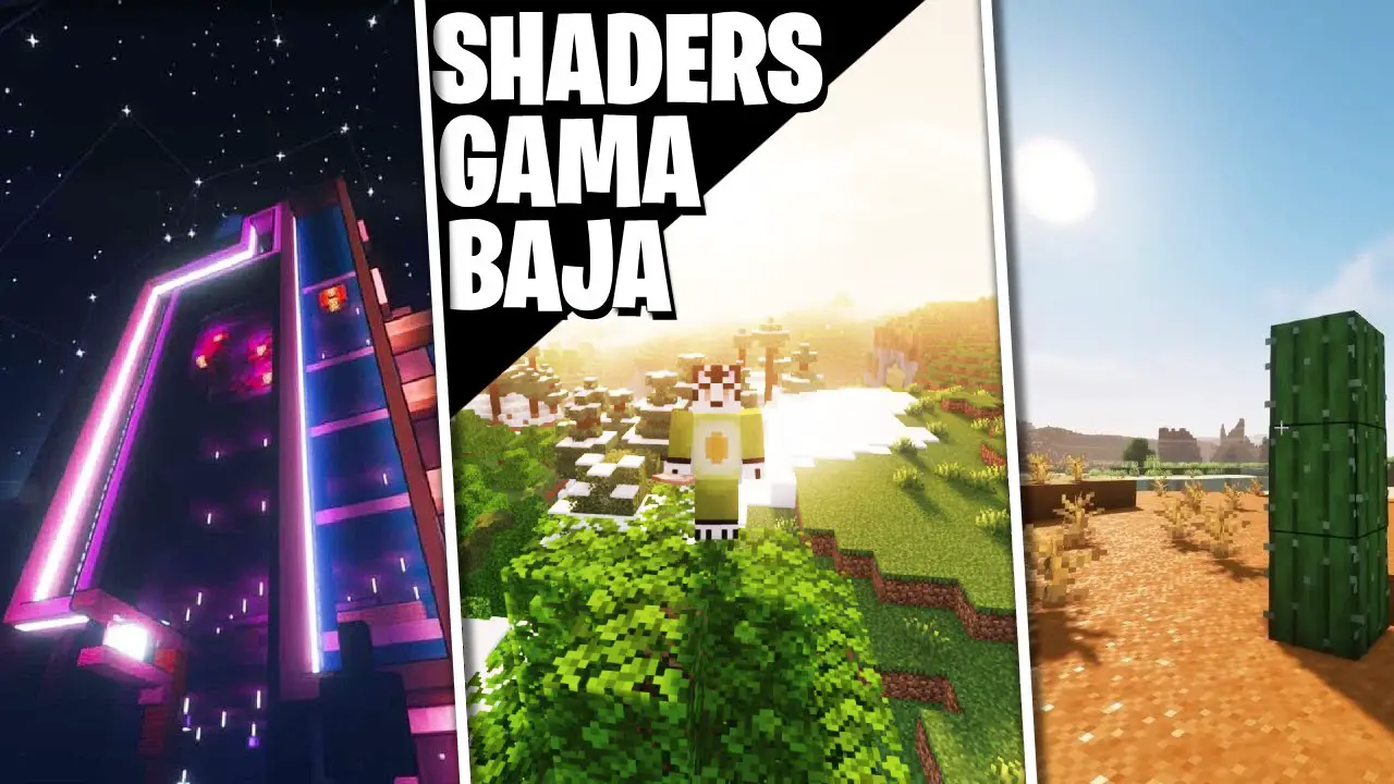 Shaders para Minecraft Gama Baja: Mejora tu Experiencia de Juego