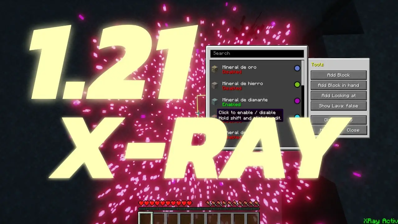 Cómo Instalar XRay en Minecraft 1.21 en 4 Minutos o Menos