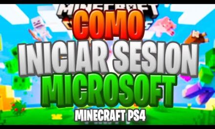 Cómo Iniciar Sesión en Microsoft para Minecraft PS4 Bedrock