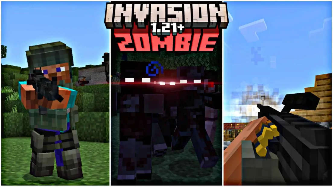 Cómo Descargar Invasion Zombie 1.21 para Minecraft: ¡Vive la Aventura Apocalíptica!
