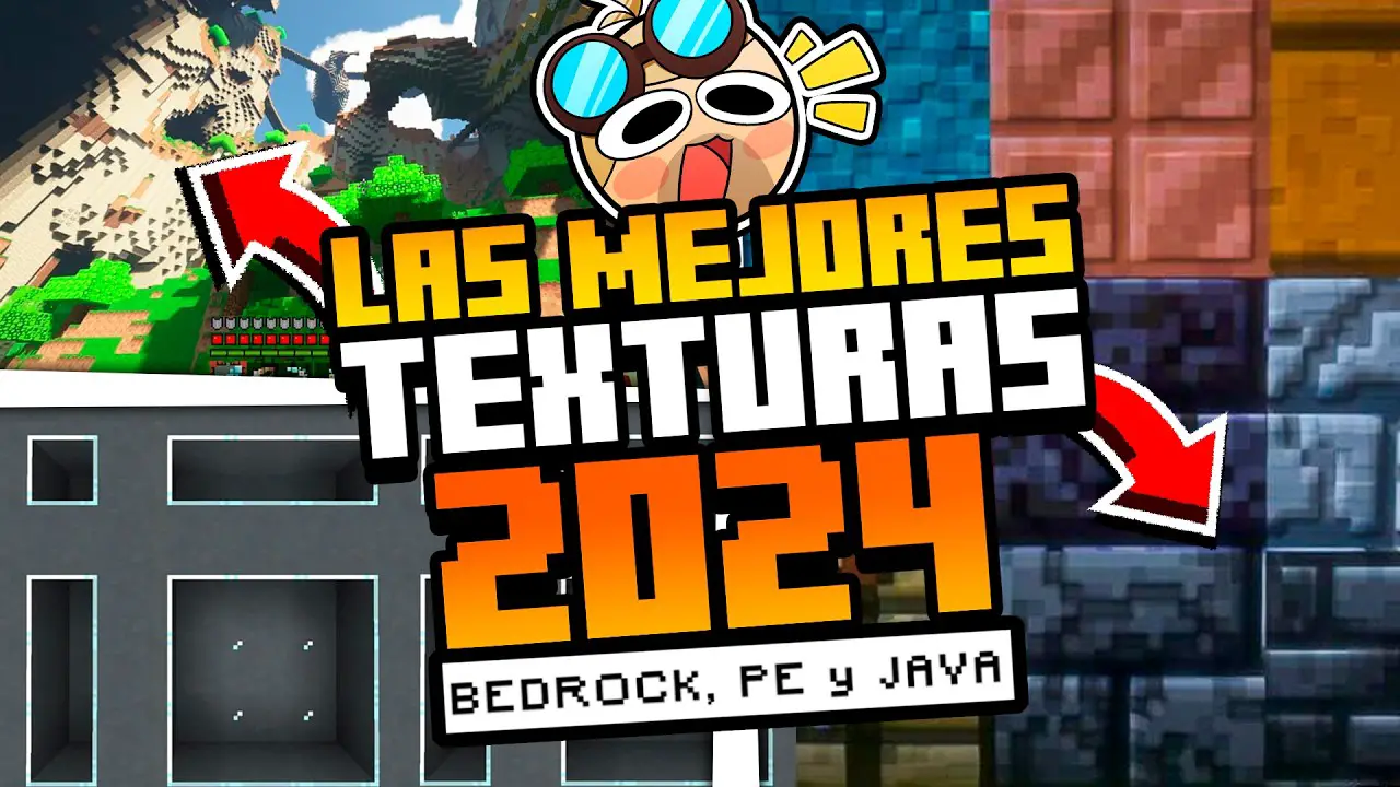 MEJORES 10 TEXTURE PACKS para MINECRAFT 1.21.4 