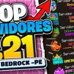 TOP 7 MEJORES SERVIDORES DE MINECRAFT JAVA, BEDROCK Y PE 2025