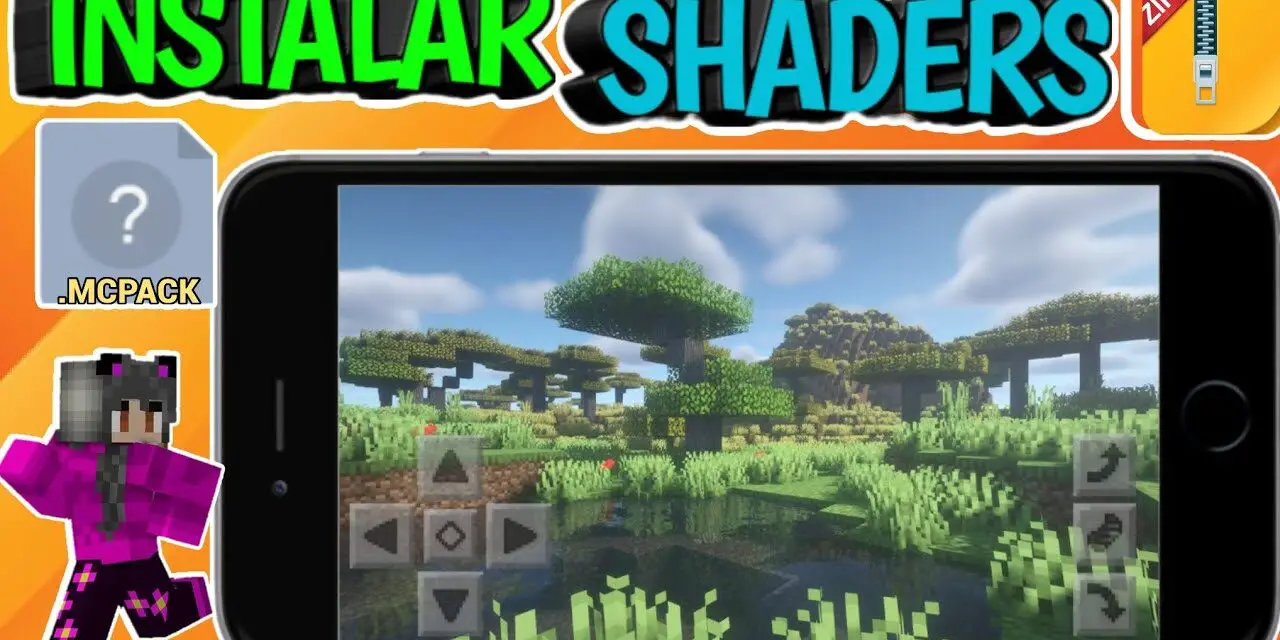 Cómo INSTALAR SHADERS para MINECRAFT PE 1.21 en Android