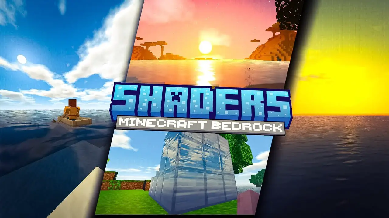 TOP 5 MEJORES SHADERS BEDROCK 1.21 DE GAMA MEDIA