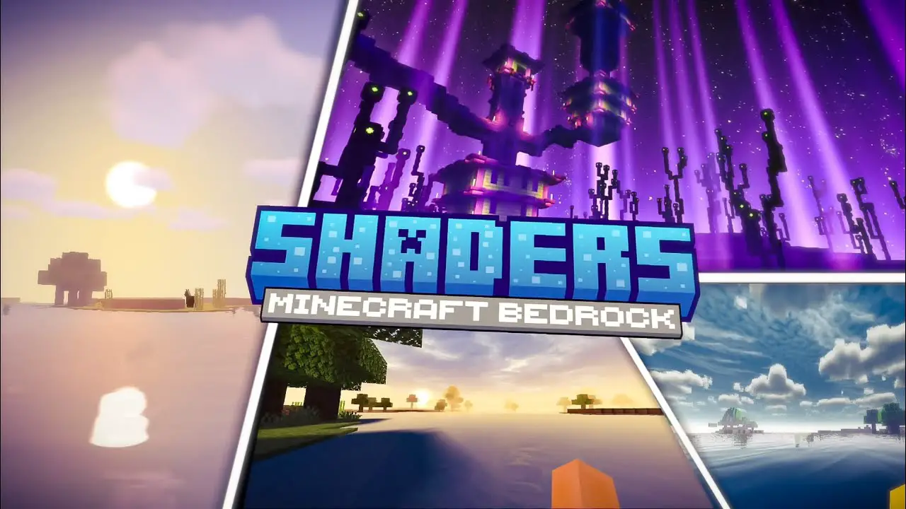 TOP 5 MEJORES SHADERS BEDROCK 1.21 DE GAMA BAJA