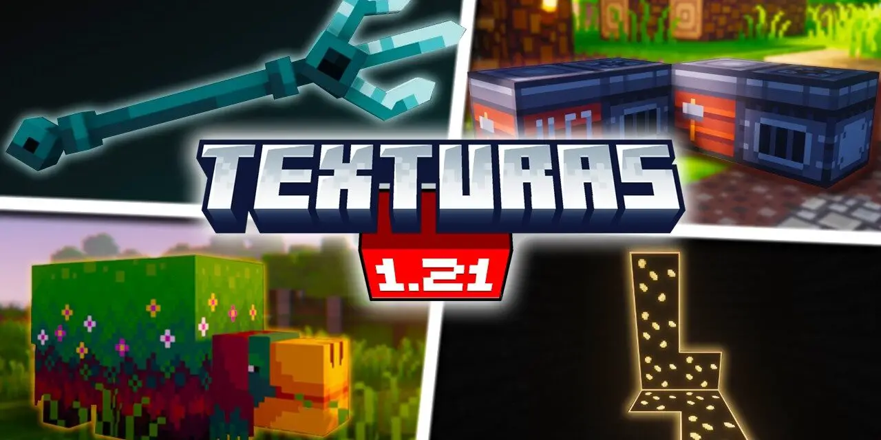 Top 10 Las MEJORES TEXTURAS para Minecraft BEDROCK 1.21