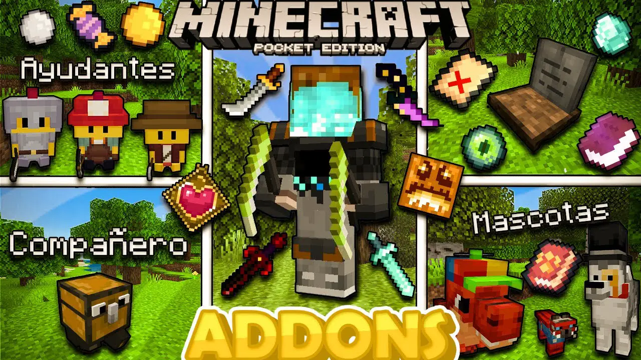 Los 15 Addons Más Increíbles para Minecraft PE 1.21