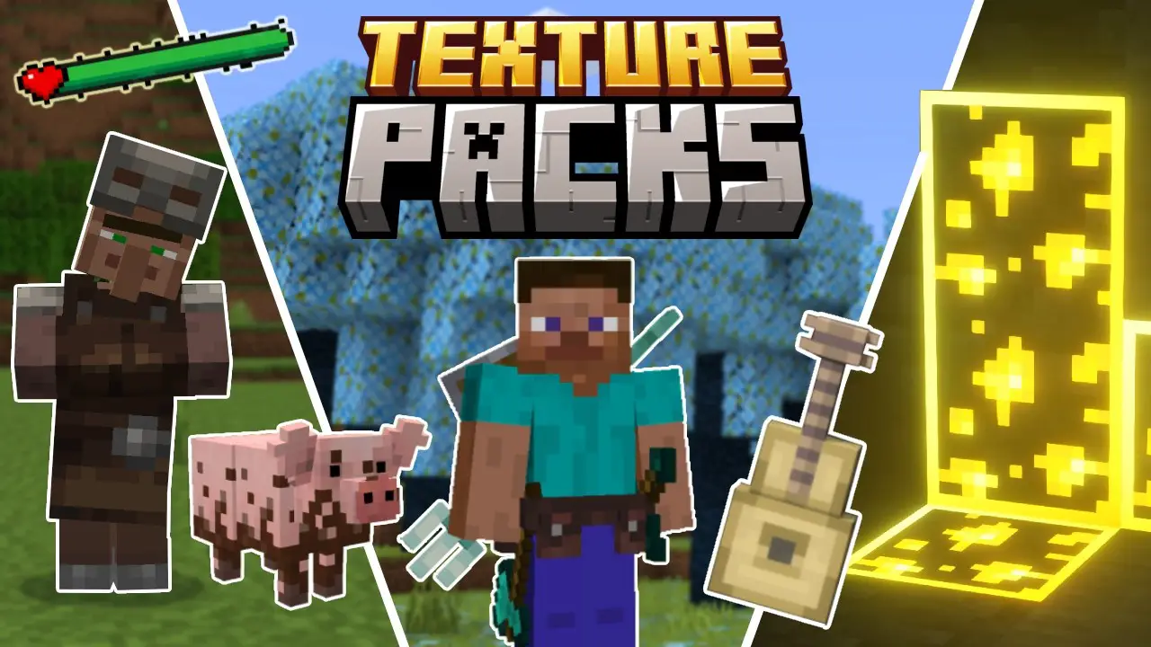 50 BEST Minecraft Resourse Packs for Bedrock – New