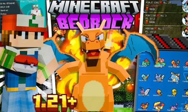 El Mejor Addon de Pokemon en Minecraft PE 1.21!