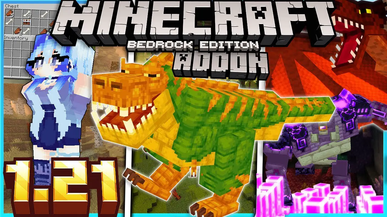 TOP MEJORES 10 ADDONS 1.21 para MINECRAFT BEDROCK