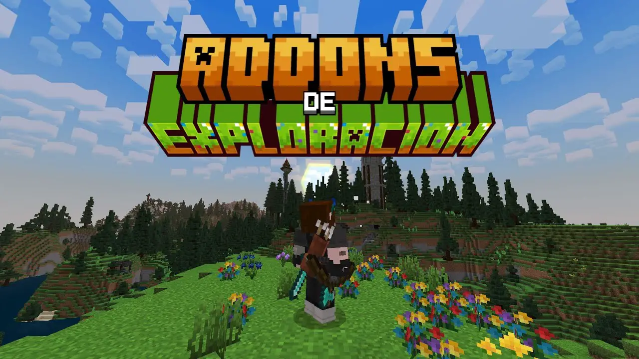 LOS MEJORES ADDONS DE EXPLORACIÓN SIN LAG PARA MINECRAFT BEDROCK 1.21