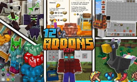 TOP MEJORES ADDONS NUEVOS de la 1.21 para MINECRAFT PE – Nuevo