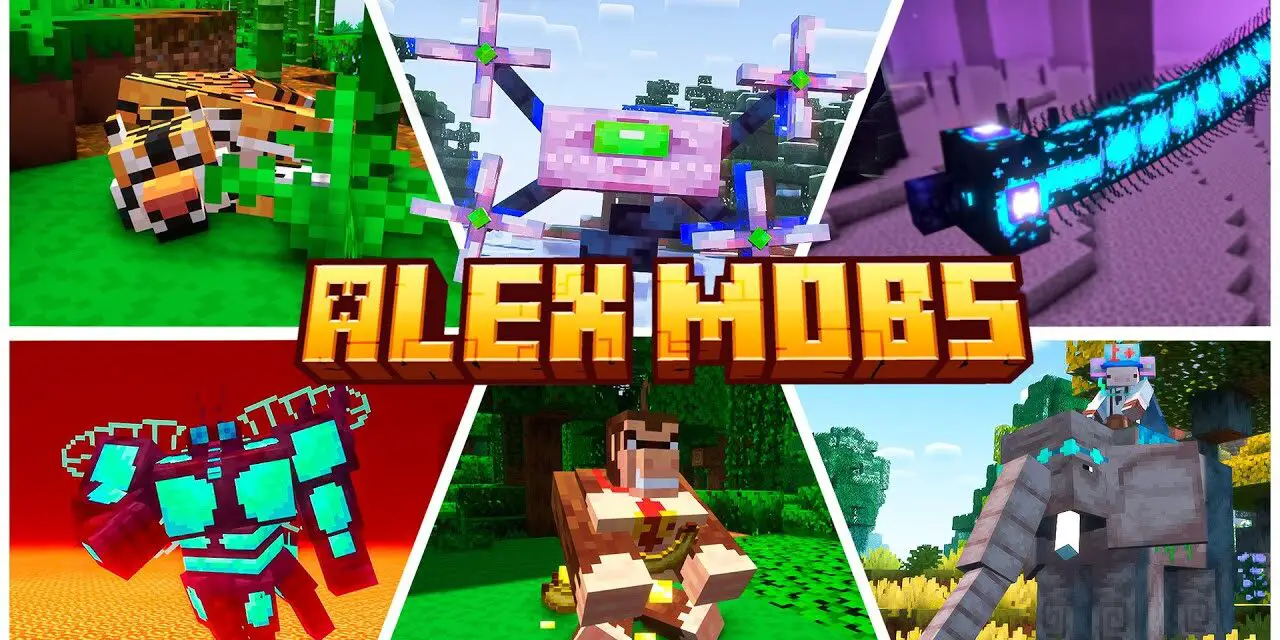 CÓMO DESCARGAR E INSTALAR ALEX’S MOBS EN ESPAÑOL 1.21 