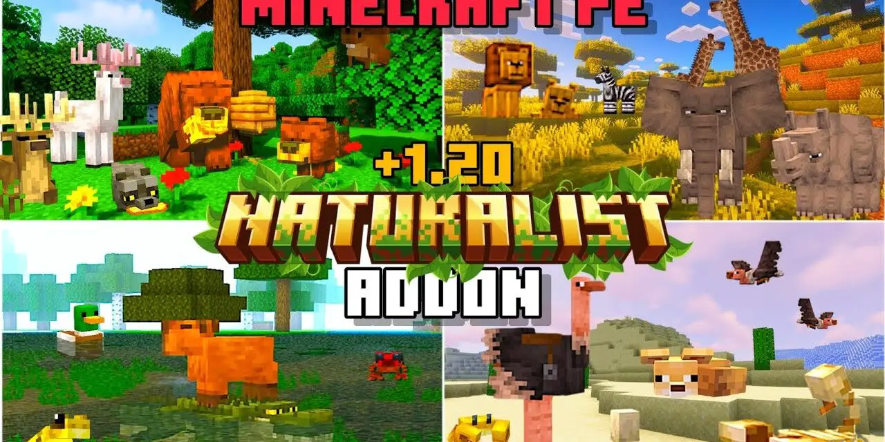 THE BEST NATURALIST ADDON for BEDROCK 1.21 